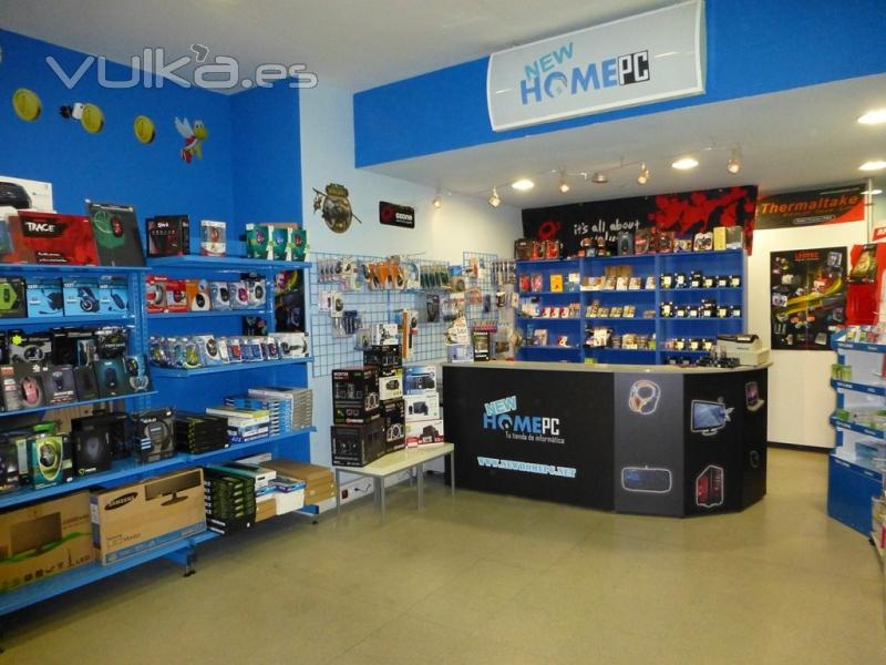 Interior tienda New Home Pc