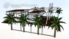 Proyecto de chiringuito desmontable by navarroliviercom
