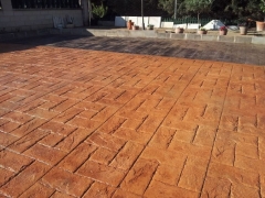 Hormigon impreso