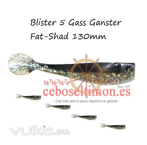 www.ceboseltimon.es - Seuelos Vinilo Hiro Bass Gangster Fat-Shad