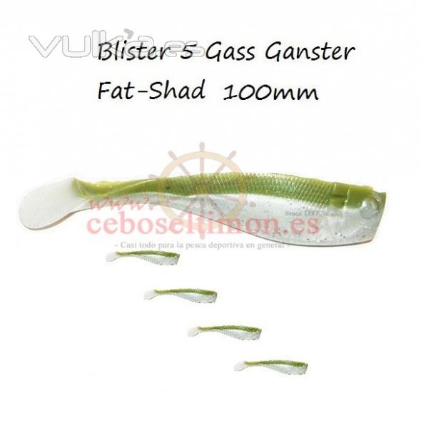 www.ceboseltimon.es - Seuelos Vinilo Hiro Bass Gangster Fat-Shad