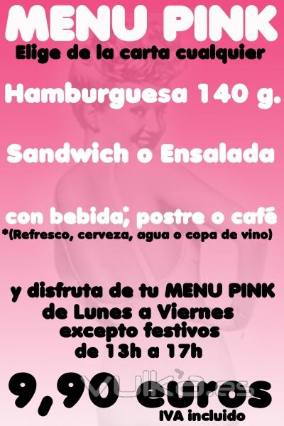 Menu diario En Pink Flamingo