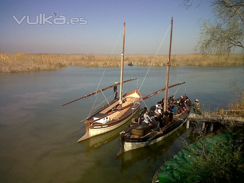 paseo en barca por l´albufera