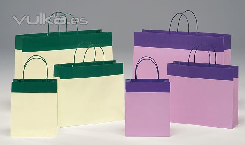 bolsas de papel de lujo automáticas duetto