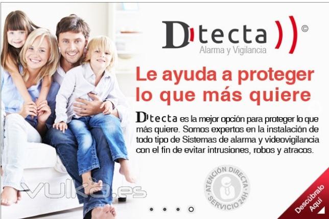 Alarma para casa,hogar/negocio Dtecta by profuego.es Alicante