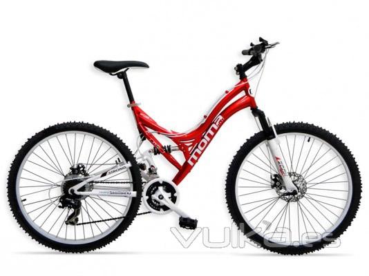 Bicicleta de montaña  * Cuadro en Hi Ten * Manetas de cambio SHIMANO TX-35 * Piñón original Shimano 