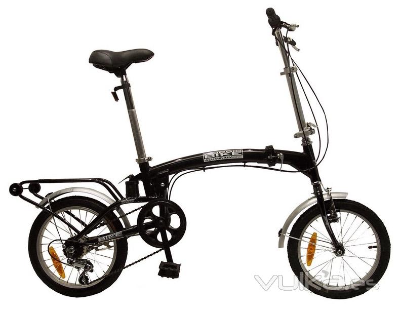 Bicicleta Plegable  * Cuadro aluminio 7005 * Cambio integrado 3v * Ruedas de 16