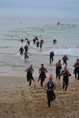 Patrocinio de all4sport en el triatlon de sitges del 5 de mayo de 2012