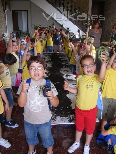 Visita Colegio San Mart a Botnic Cullera