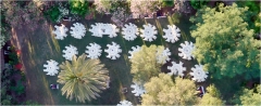 Vista aerea - hacienda jardin la vara