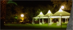 Carpa hacienda jardin la vara