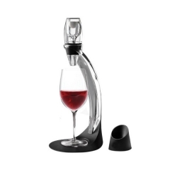 Decantador de vino profesional con forma de torre, diseño espectacular y atractivo, para celebracion