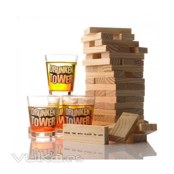 Juego de Mesa Tipsy Tower Juegos Chupitos