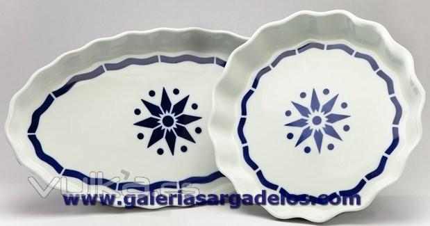 Fuentes de horno del catlogo de Sargadelos.