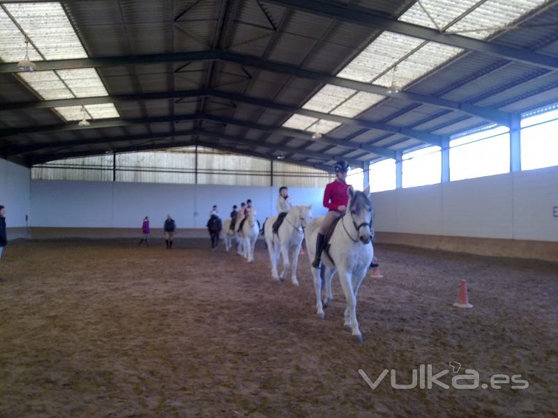 Los trabajos en la pista son divertidos y te ensea. Alumnos de Al-Andalus