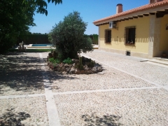 Colocación de guijarros
