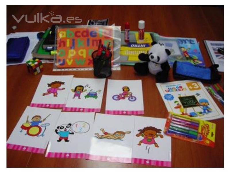 Material de idiomas para niños