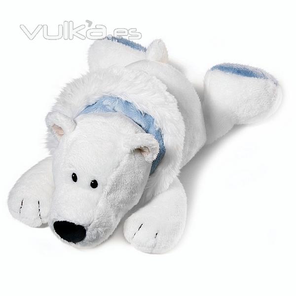 Nici oso polar blanco peluche estirado 30 en La Llimona home