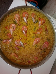 Paella de marisco