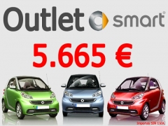 Outlet liquidacion en dapde 10 unidades e smart fortwo coupe passion 71cv mhd por tan solo 5665eur