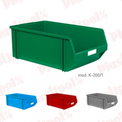Caja de plastico con abertura frontal (ref k-200/1)
