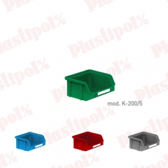 Caja de plastico con abertura frontal (ref k-200/5)