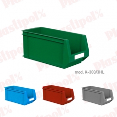 Caja de plastico con abertura frontal (ref k-300/3hl)