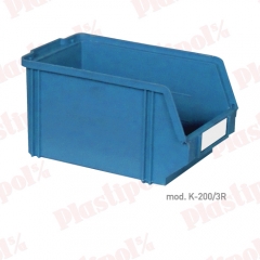 Caja de plastico con abertura frontal gama economica (ref k-200/3r)