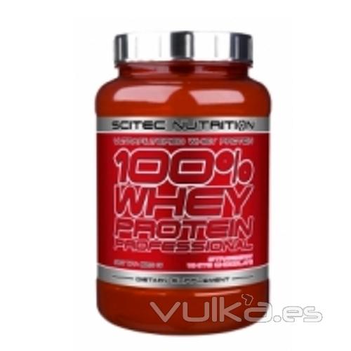 100% Whey Protein Professional SCITEC, Protena de Suero Ultra Filtrada de Alto Valor Biolgico