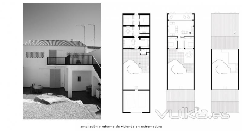 Ampliación y reforma de vivienda en extremadura