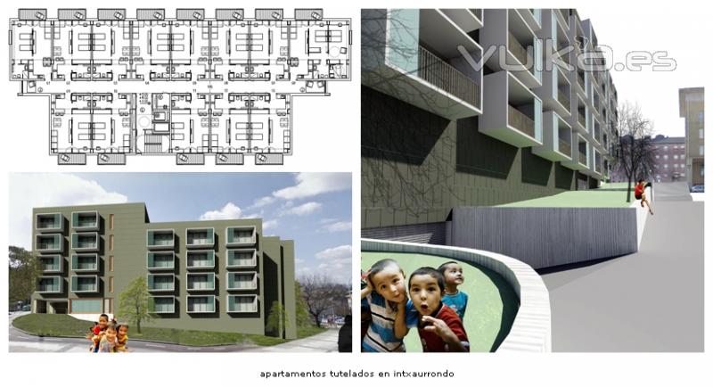 Apartamentos tutelados en Intxaurrondo