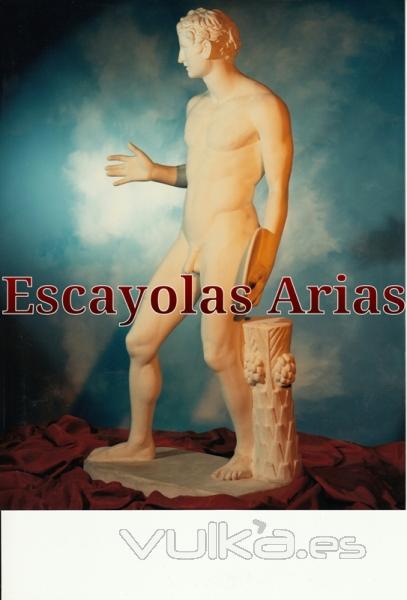 Discbolo de Arls. Escayolas Arias. Figuras artsticas. Esculturas