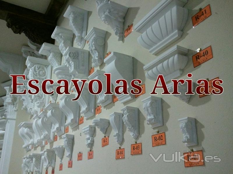 Mnsulas de escayola. Escayolas Arias