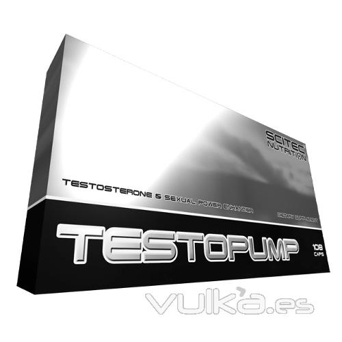Testopump SCITEC, Frmula aumentadora de la Testosterona