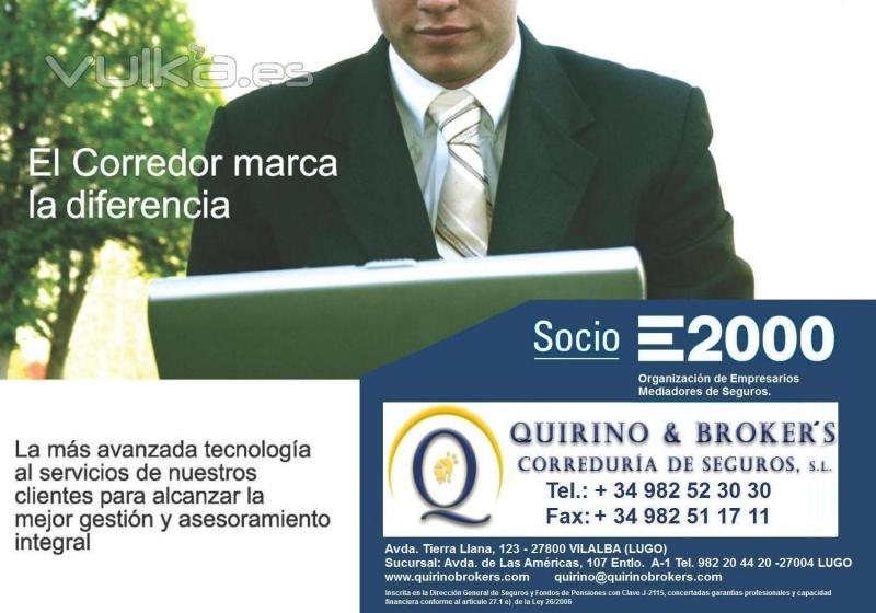 QUIRINO BROKERS - El Corredor de Seguros marca la diferencia, siempre al lado de su cliente.