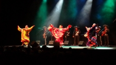 Cocierto en el teatro arteria de barcelona con el ballet folclorico viva mexico