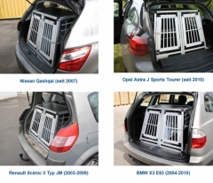 Boxes de jls, dobles y desmontables para casi todas las marcas de coches