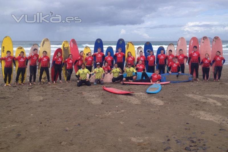 Escuela surf Lanzarote La Santa