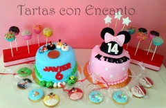 En Tartas con Encanto diseamos tartas,galletas,cupcakes y cake pops decoradas.