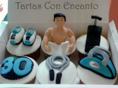 Cupcakes decoradas para cualquier ocasión.