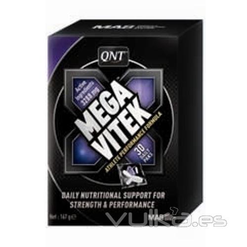Mega Vitek QNT, Multivitaminas y minerales de alto rendimiento