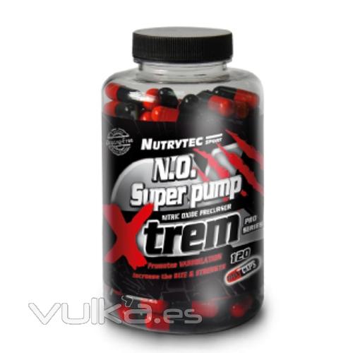 N.O. Super Pump Xtrem NUTRYTEC, Potente precursor de óxido nítrico