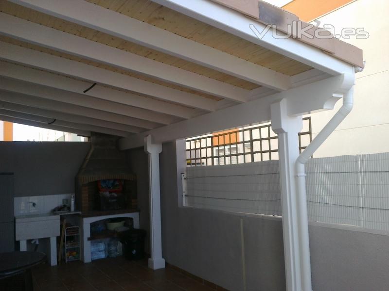 montaje pergola de madera