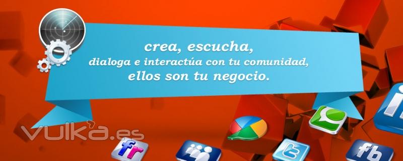 Crea, escucha, dialoga, interactua 