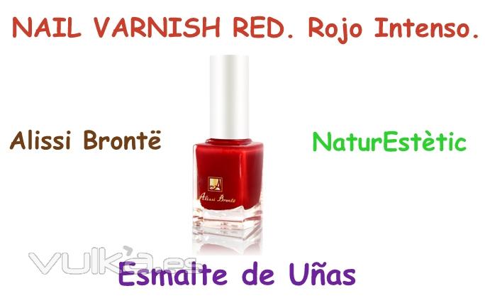 Mollet del Valles. Esmalte de Uas de Tratamiento Nail Varnish Red de Alissi Bronte.