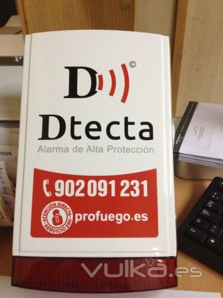 Alarma de Alta Proteccion Dtecta by profuego Girona