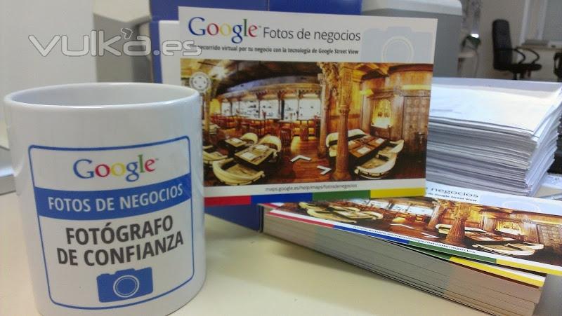 Google Fotos de Negocios, certificados por Google