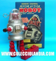 Colecciolandia ( tienda jugueteria juguetes de hojalata madrid espana hoja de lata madrid ) robot