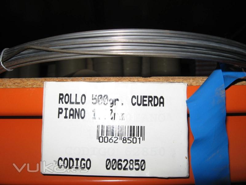 Rollo cuerda de piano