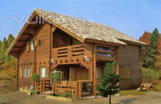 Casa prefabricada en madera